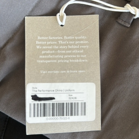 Everlane Men's Chinos in Dark Gray - Picture 9 of 9